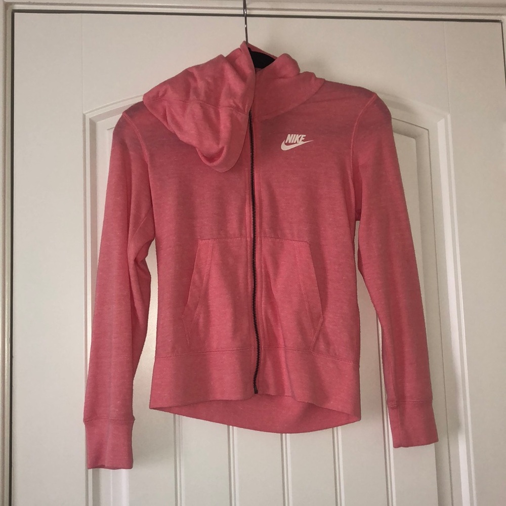 Pink nike sweater!